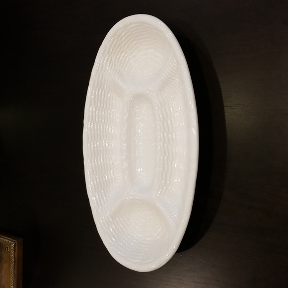 FAPOR Portuguese Ceramic Pottery, 5 slot serving platter - Picture 2 of 15